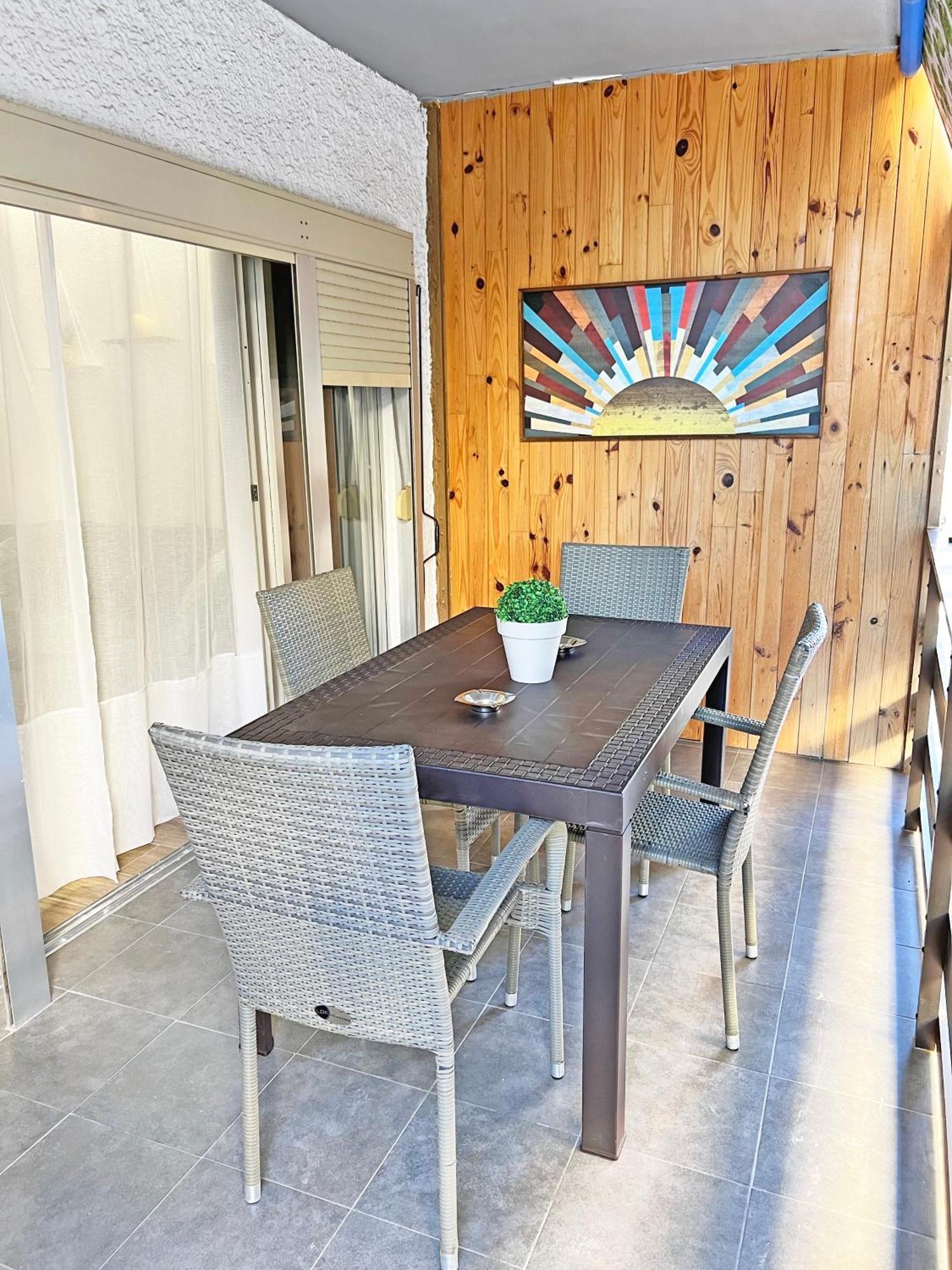 דירות אל קאמפיו Coqueto Con Piscina, Nuevo A 50M Del Mar, Parking Gratis מראה חיצוני תמונה